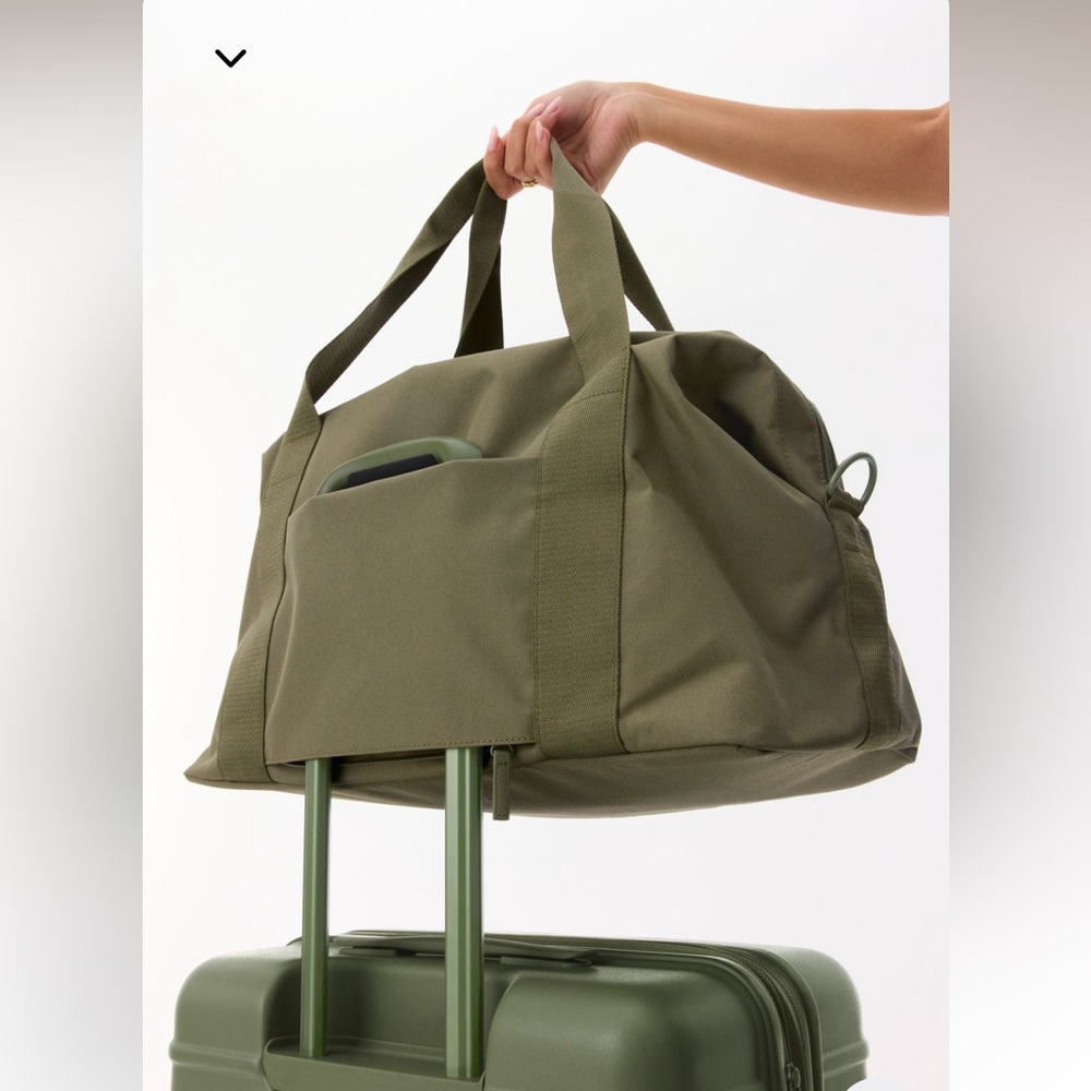 BEIS Olive Green Weekend Duffel Bag - Picture 6 of 9